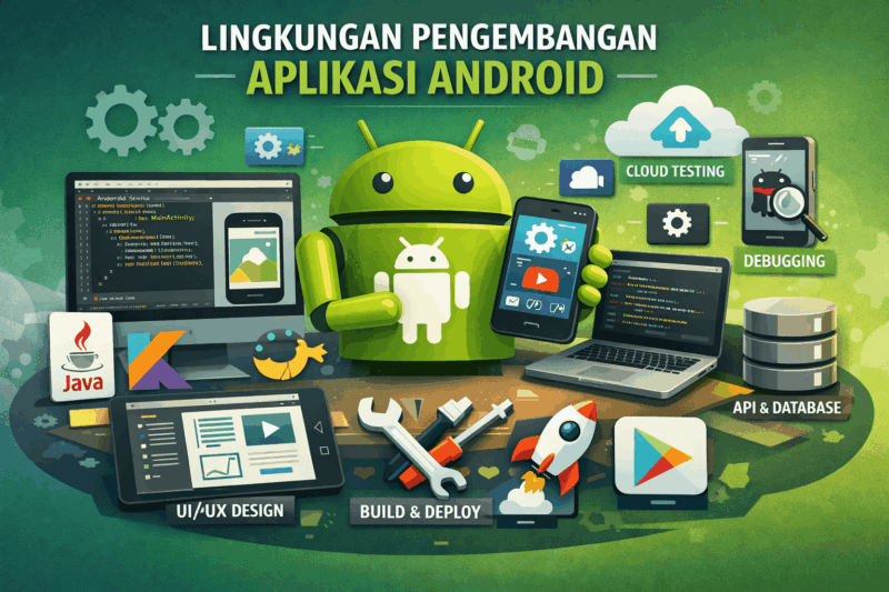 Lingkungan pengembangan aplikasi Android